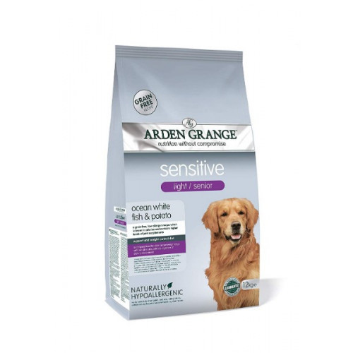 

Arden Grange Adult Light Senior корм для собак 12кг CF Рыба с картошкой