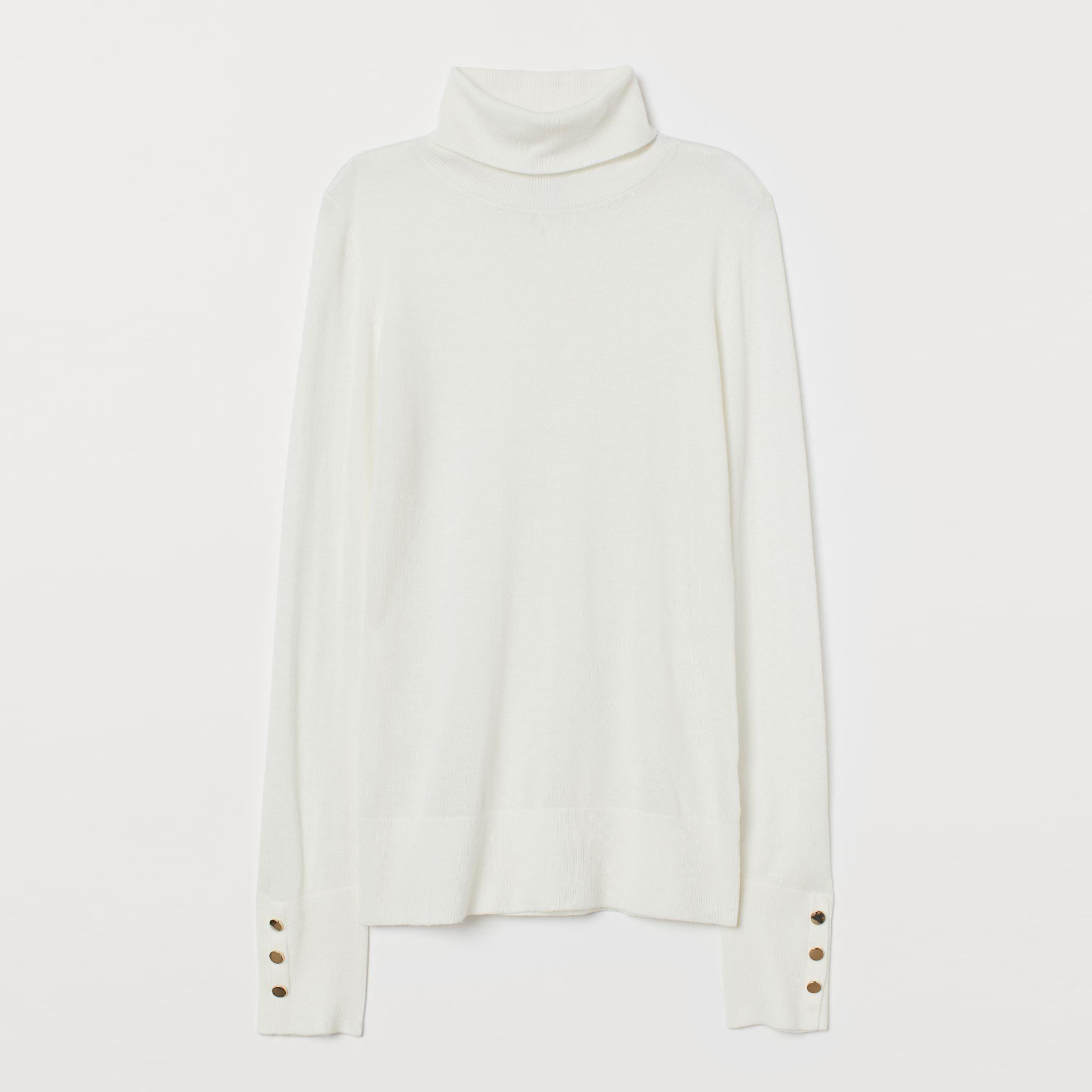 

Водолазка H&M XAZ234072UUXN L Молочная