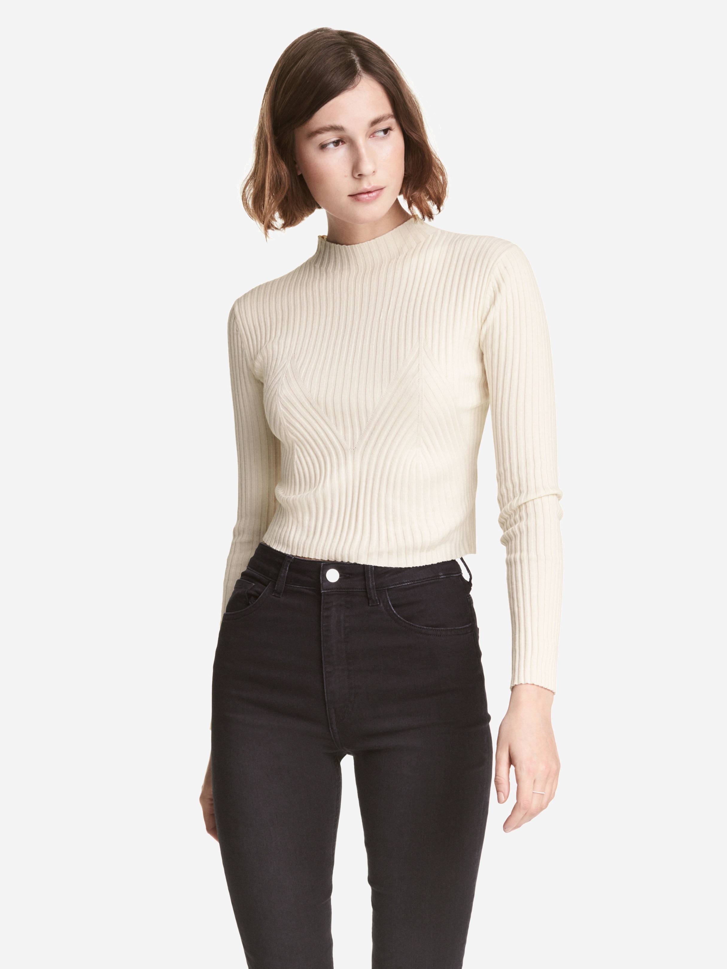 

Джемпер H&M XAZ069052LOHJ  Молочный, Джемпер H&M XAZ069052LOHJ XL Молочный