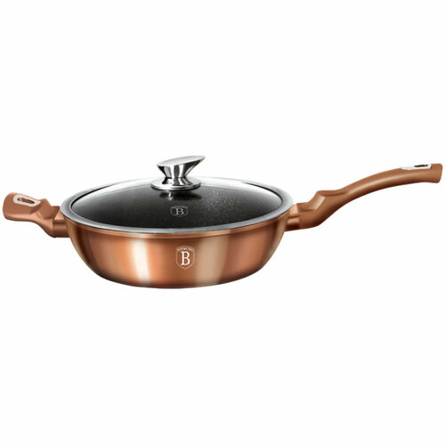 

Пательня (BH-1518N) Berlinger Haus RoseGold Metallic Line 28 см