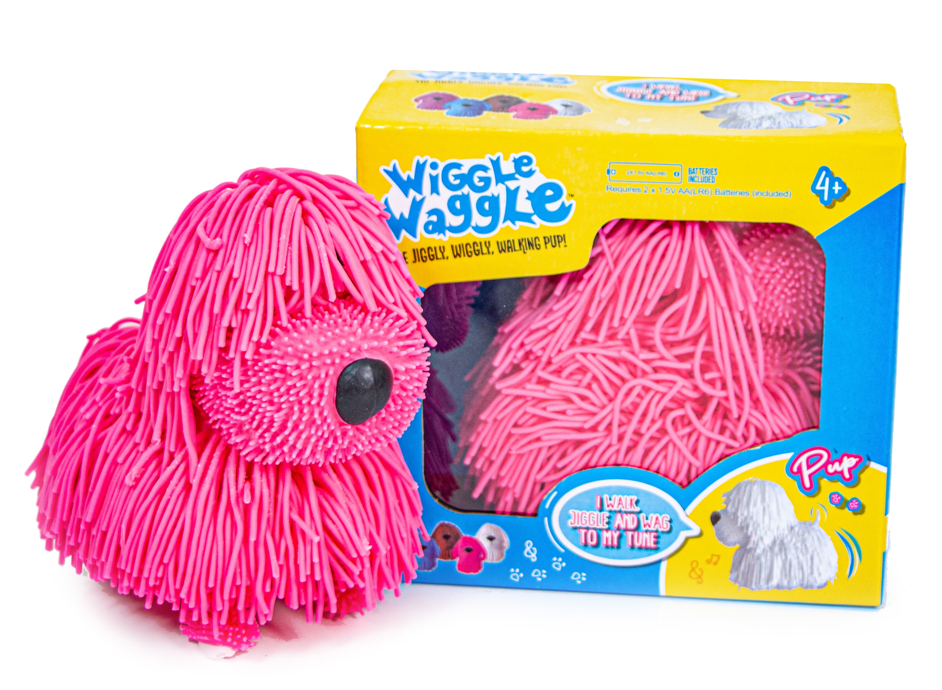 

Интерактивная игрушка "Озорной щенок Wiggle Waggle". Pink (198665597)