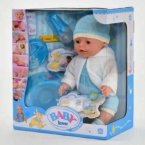 

Пупс функциональный Baby Love BL 030 A