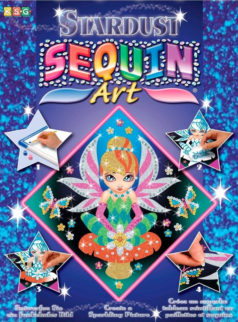 

Набор для творчества Sequin Art Stardust Fairy 26х26 см (SA1315)
