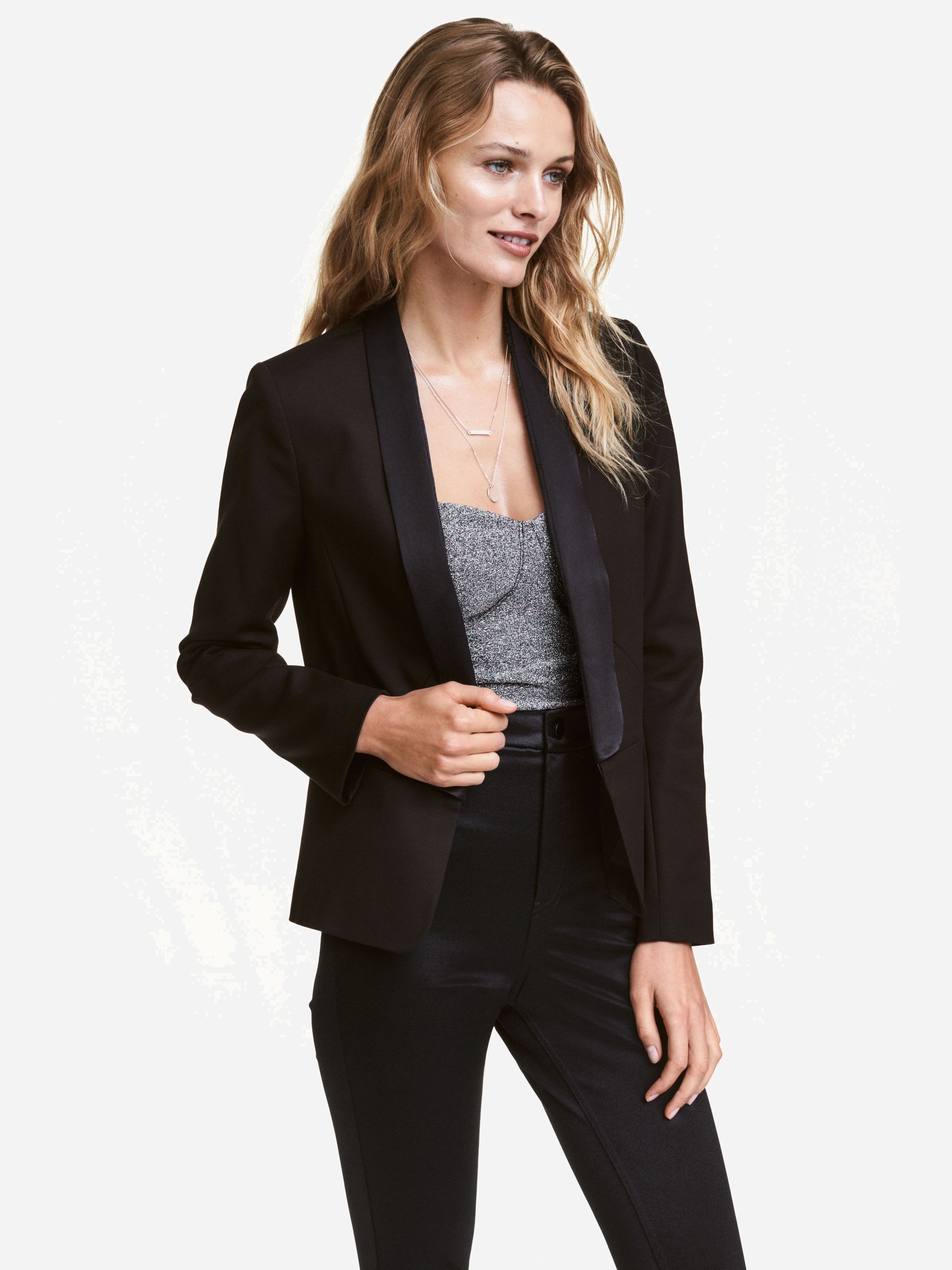 

Жакет H&M XAZ155824CYPB 40 Черный