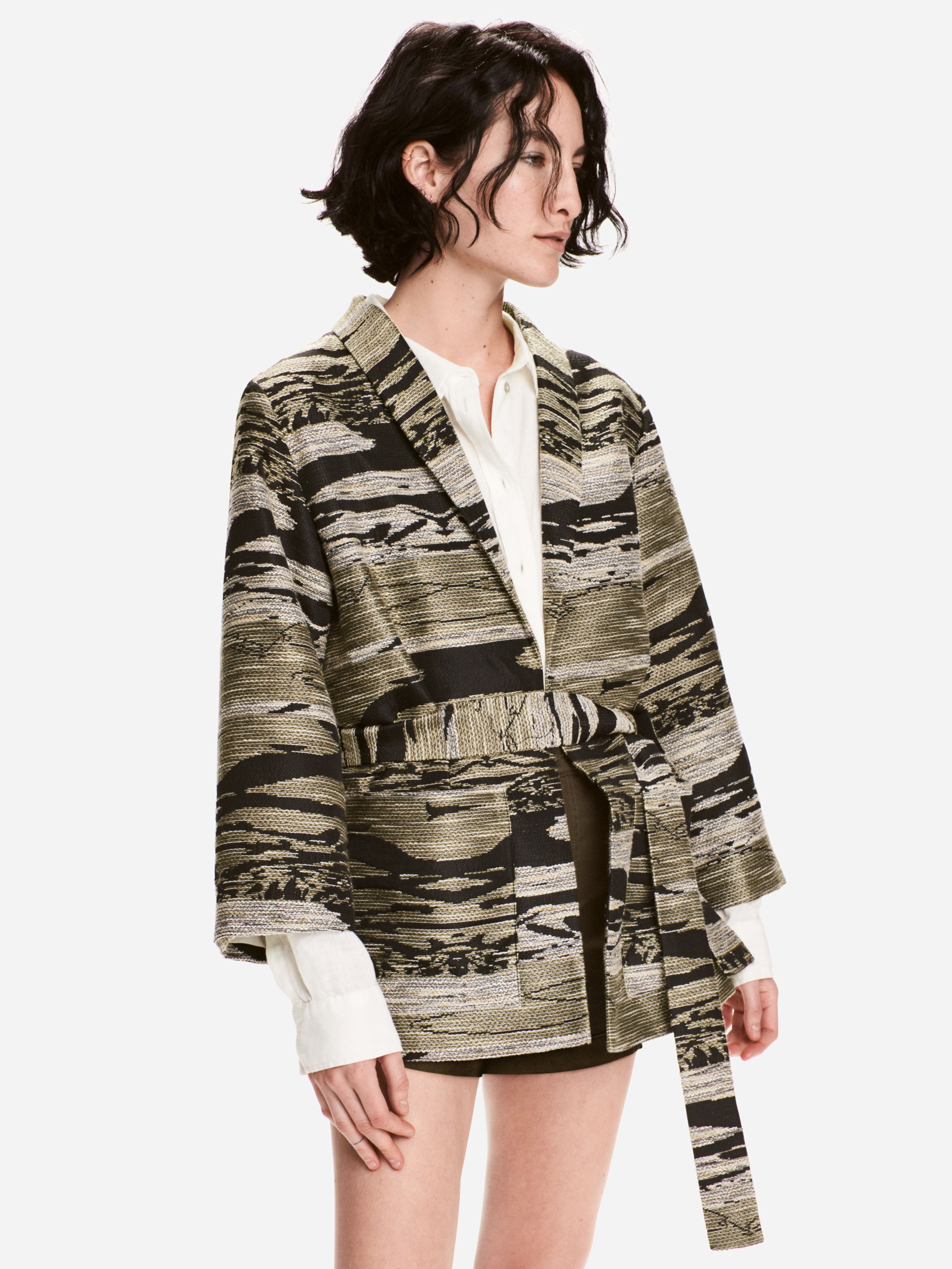 

Жакет H&M XAZ181079KUSC  Хаки, Жакет H&M XAZ181079KUSC S Хаки