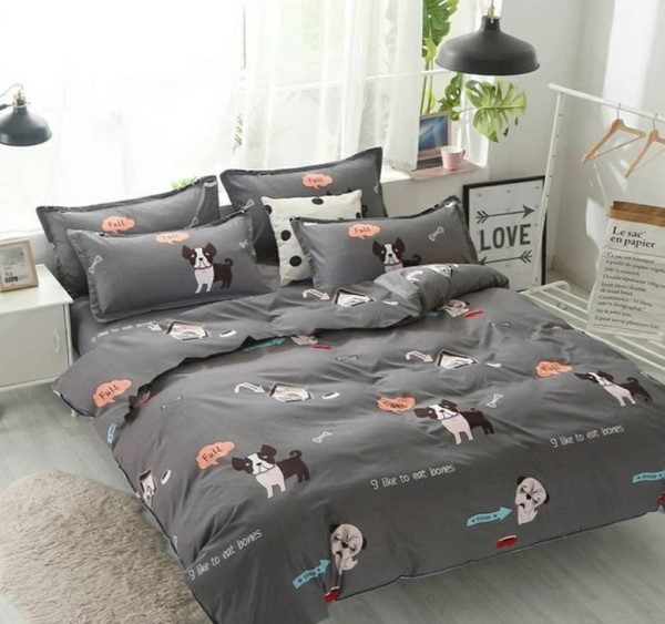 

Комплект постельного белья AV-favorit Бязь Люкс 150*220 Бульдоги (b-01074)