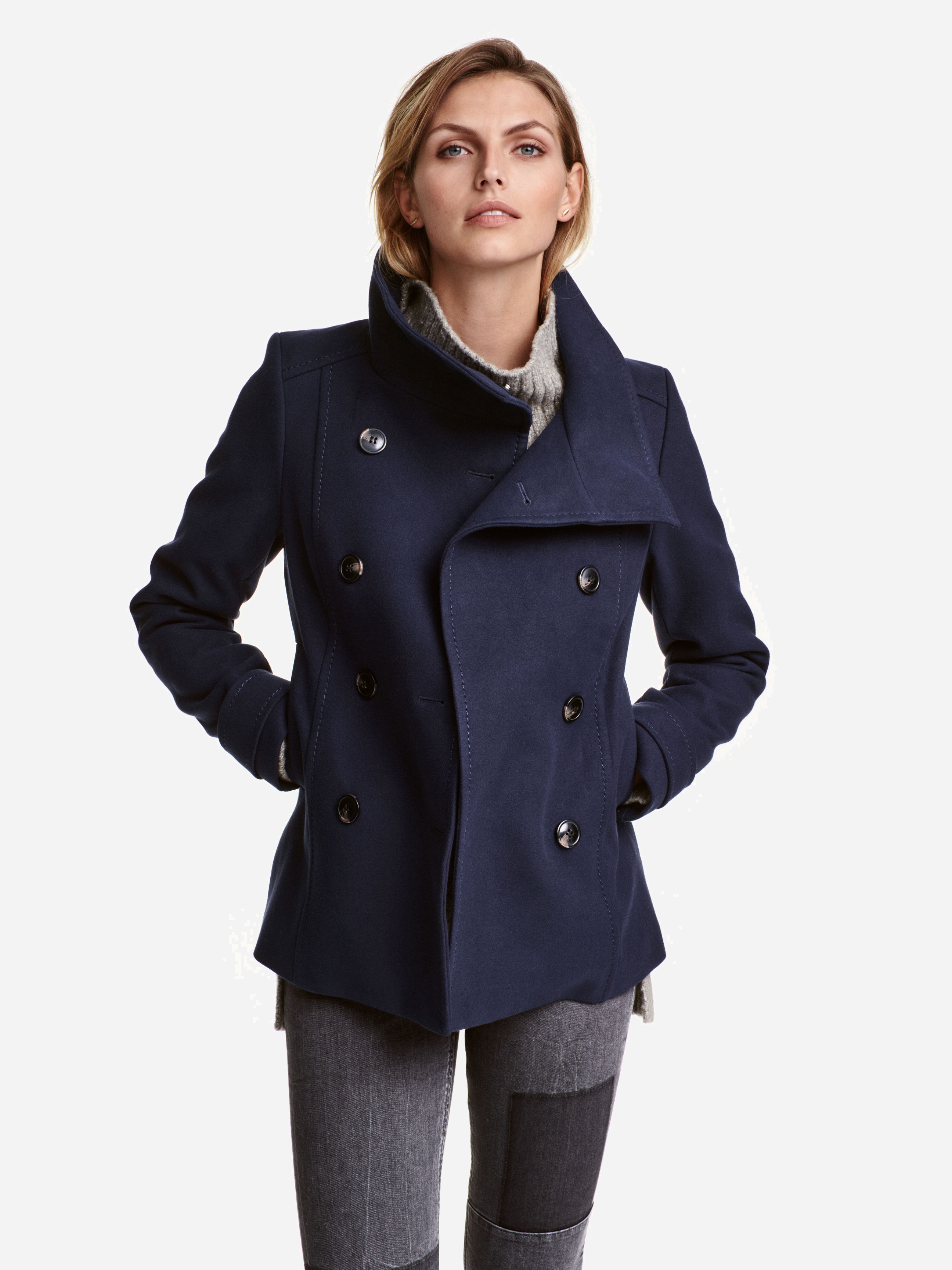 

Пальто H&M XAZ159277FHGZ  Темно-синее, Пальто H&M XAZ159277FHGZ 38 Темно-синее