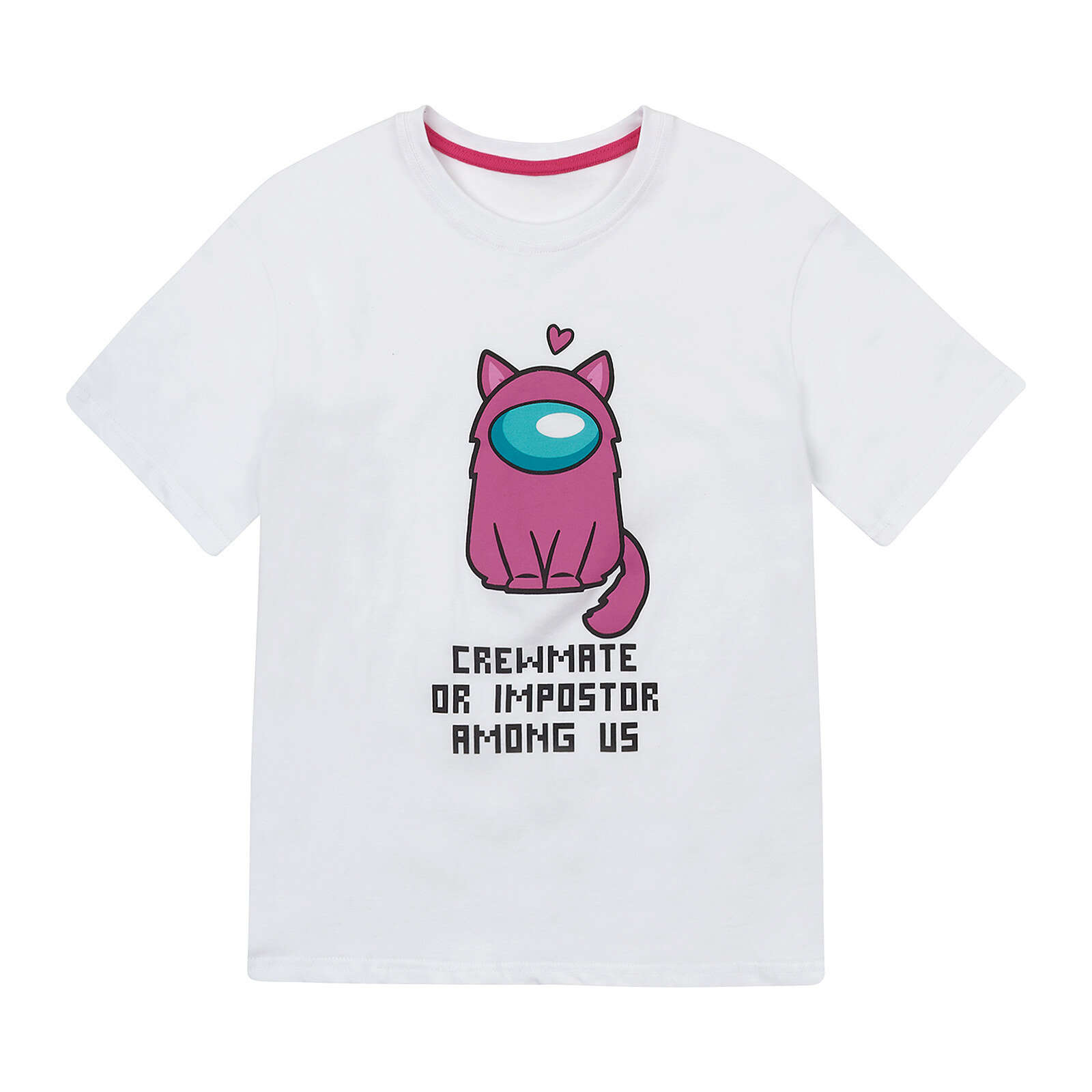 

Футболка Garnamama Among us T-shirt 158-164 Белый Сиреневый (804119.1149837)
