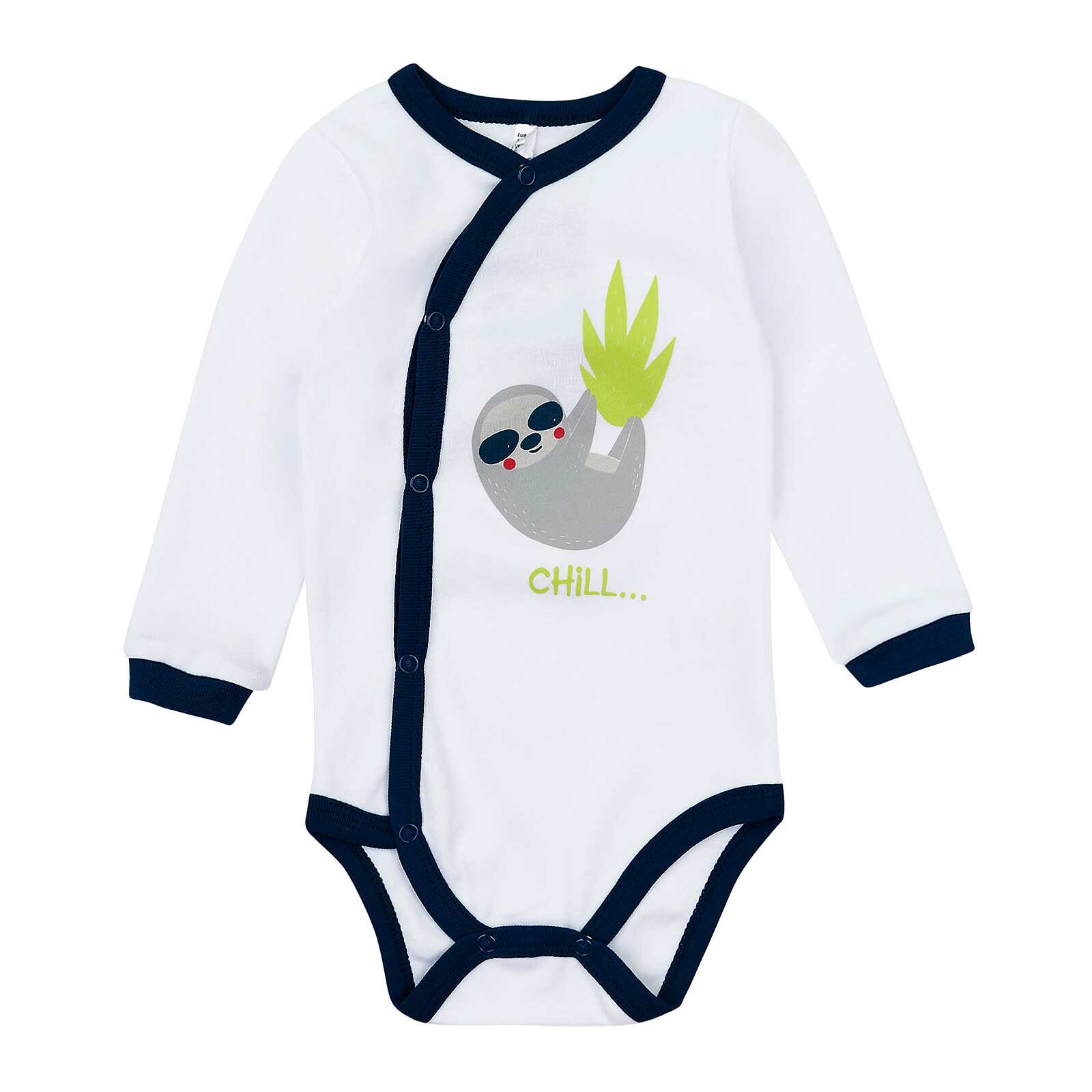 

Бодик O! clothing Tropics BD 50-56 Белый (781194.1123784)