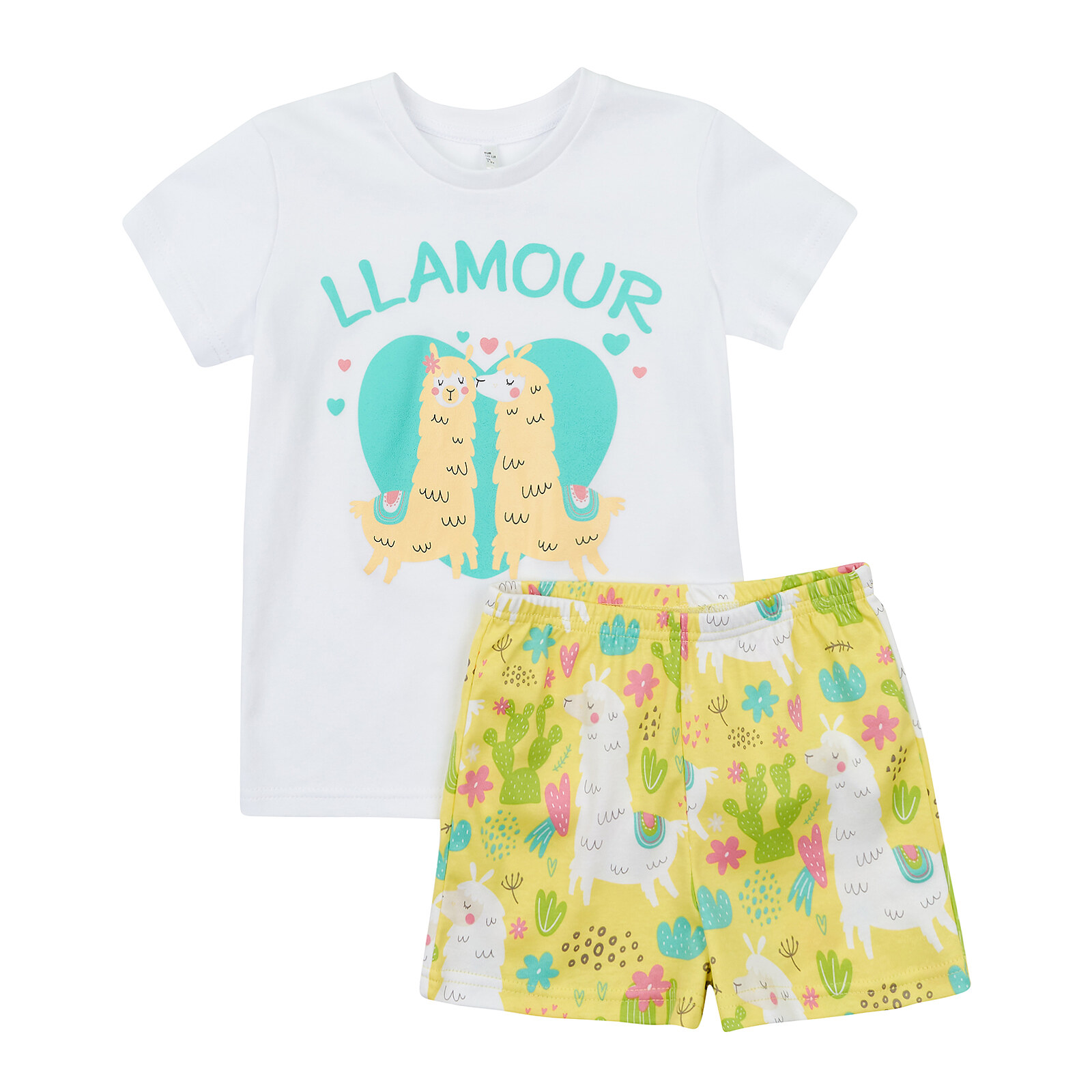 

Пижама O! clothing Lama PG 122-128 Белый (781837.1123432)