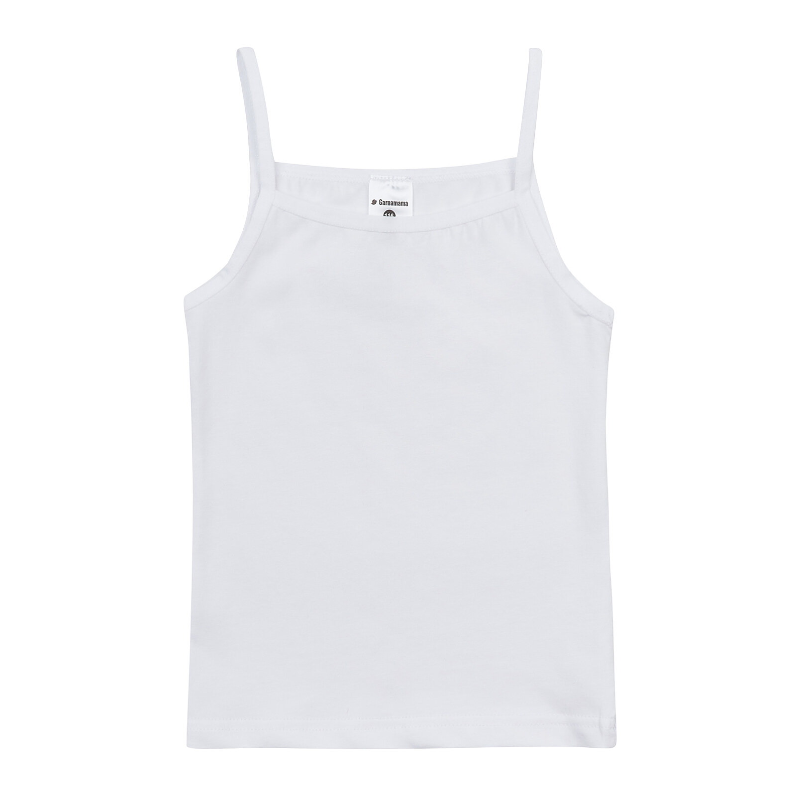 

Майка Garnamama Basic Vests 1 110-116 Белый (755265.1093341)