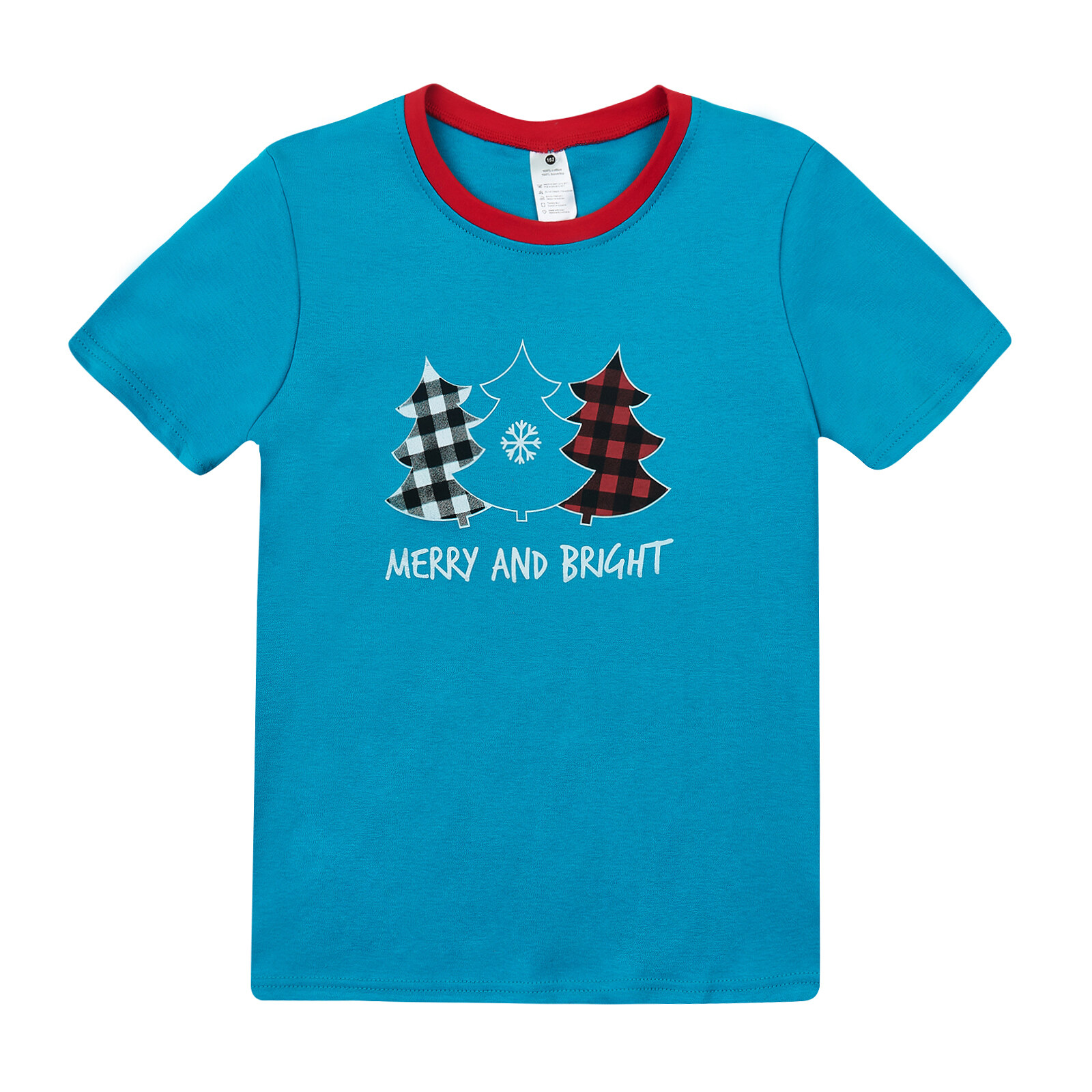 

Футболка Garnamama Christmas 21 t-shirt 158 Голубой Красный (776852.1117132)