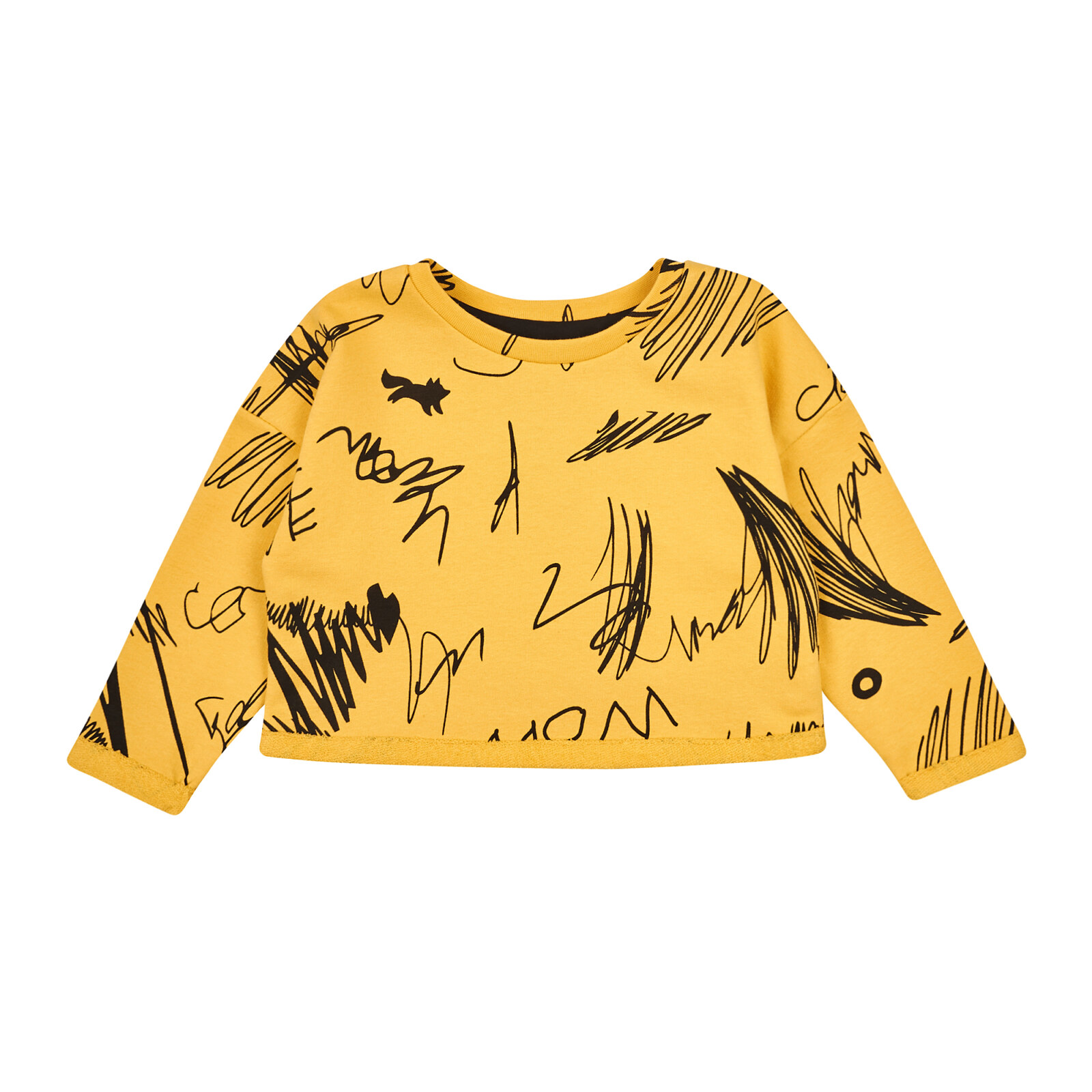 

Свитшот Fox & Roll Short sweatshirt 104-110 Желтый (616378.691491)