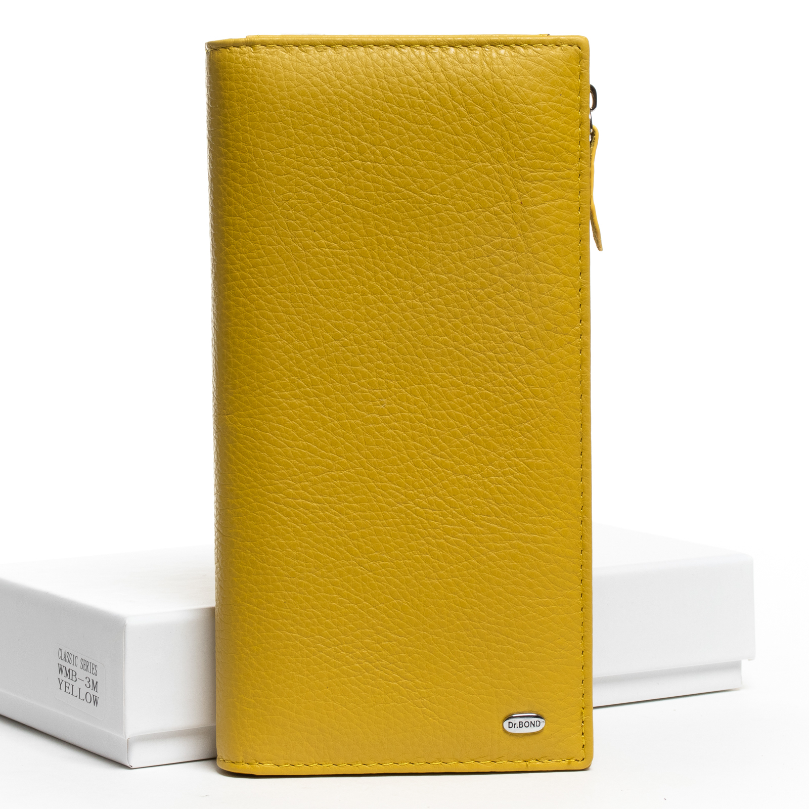 

Кошелек Classic кожа DR. BOND WMB-3M yellow