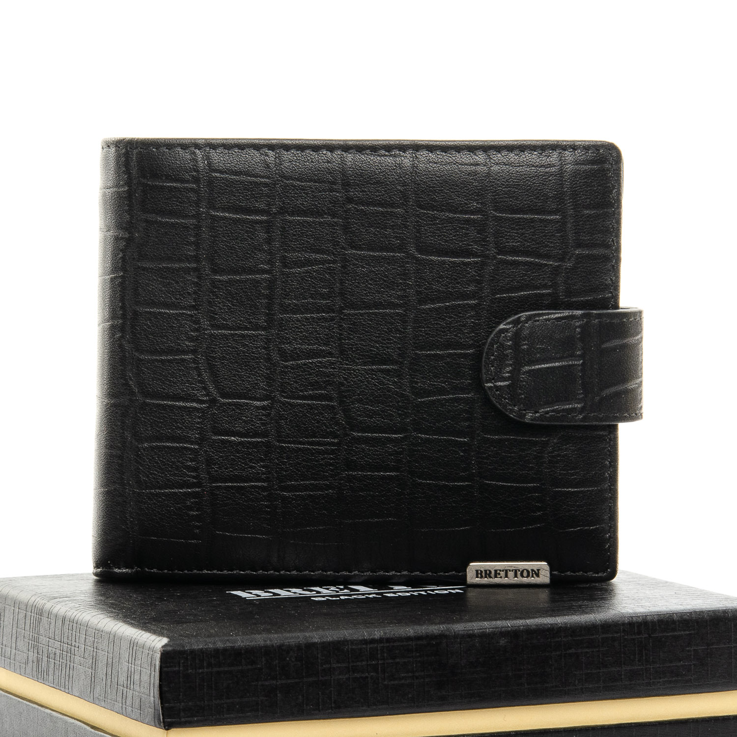 

Кошелек Crocodile кожа BRETTON M3451 black