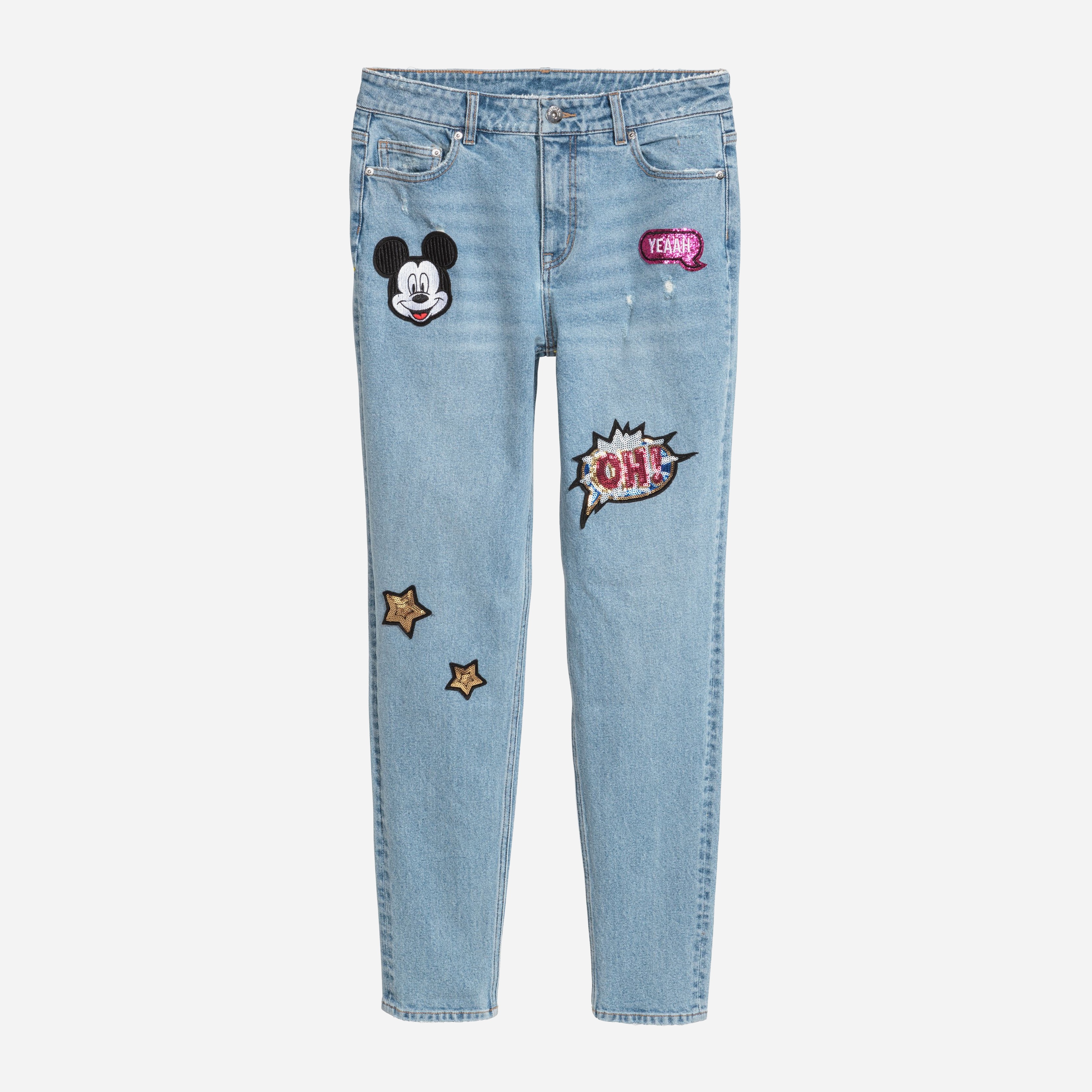 

Джинсы H&M 0594883-6  Голубые, Джинсы H&M 0594883-6 42 Голубые