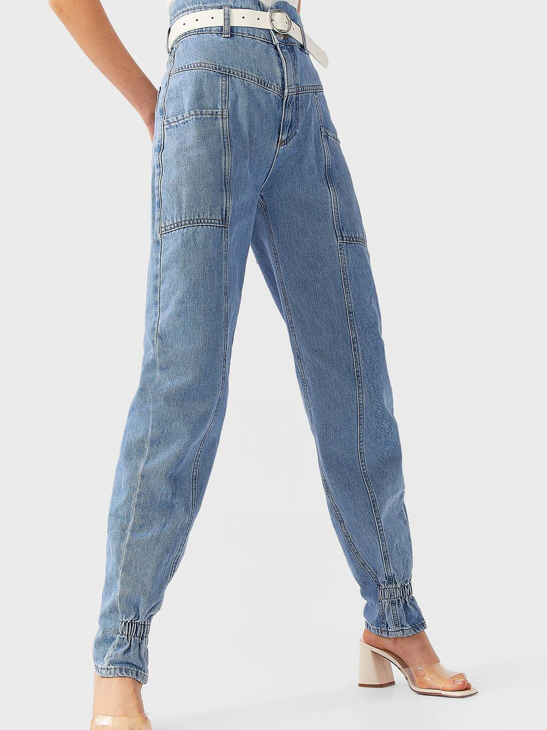 

Джинсы Stradivarius 01487604702 32 Голубые