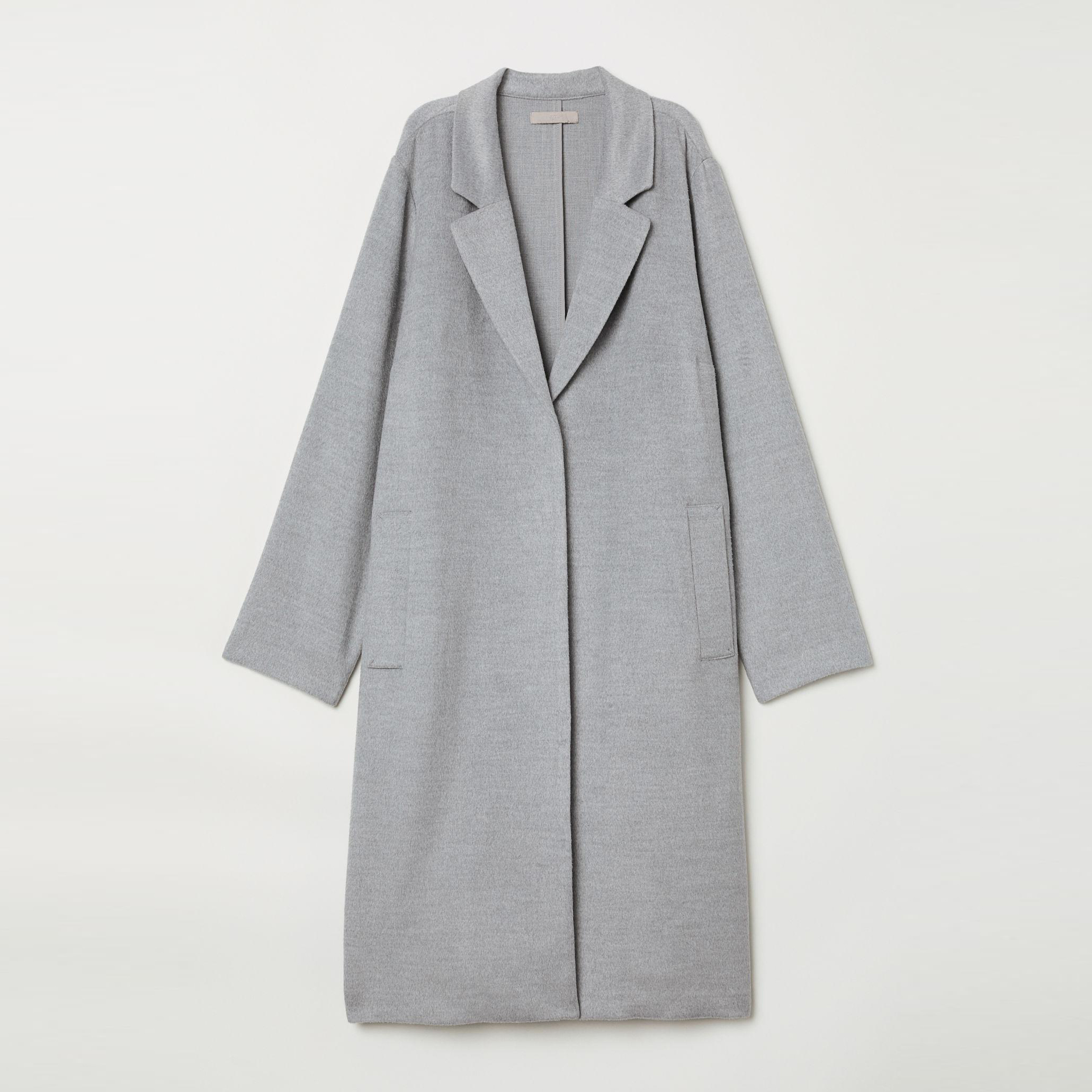 

Пальто H&M XAZ159437FPNX 54 Светло-серое