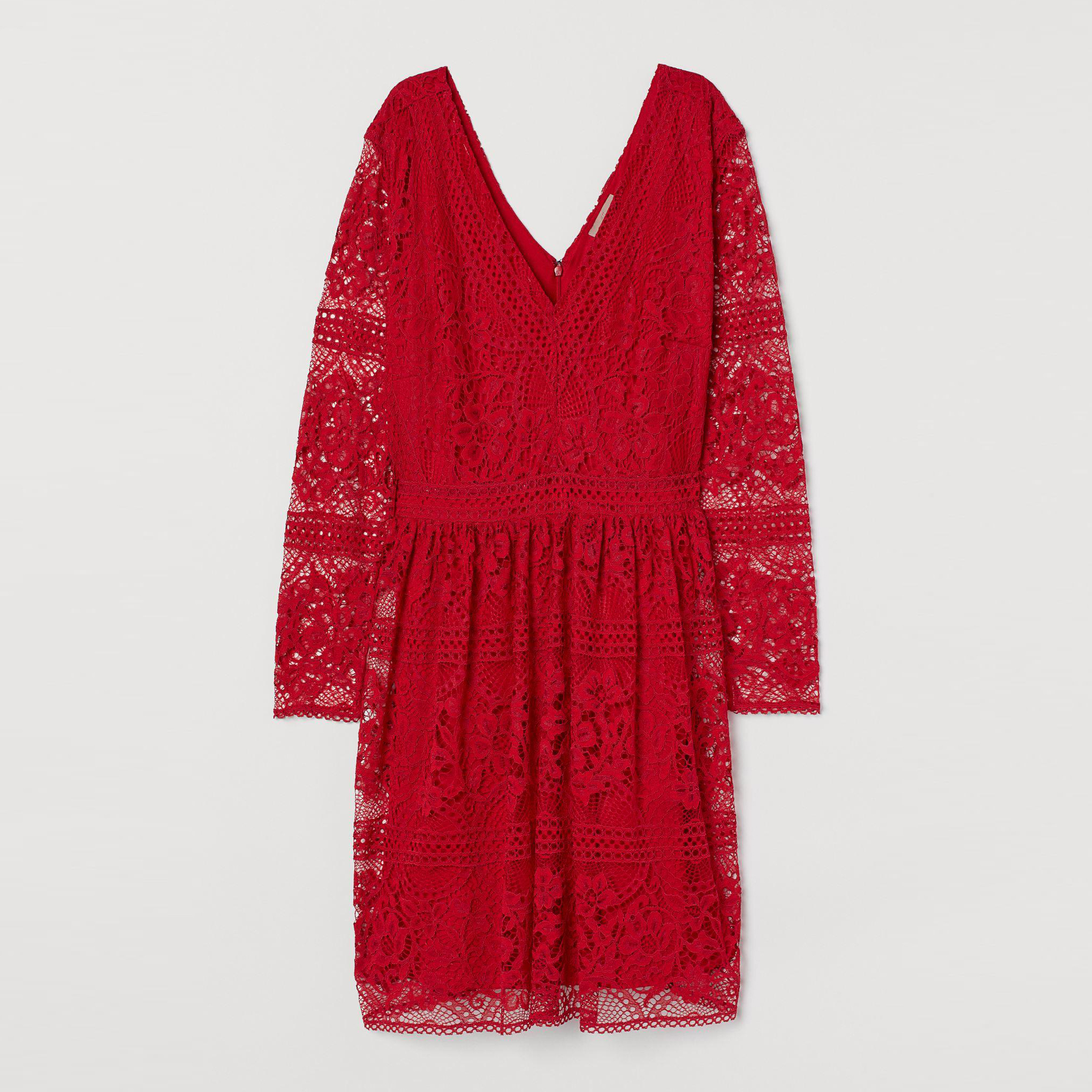 

Платье H&M XAZ206701JSQP 2XL Красное