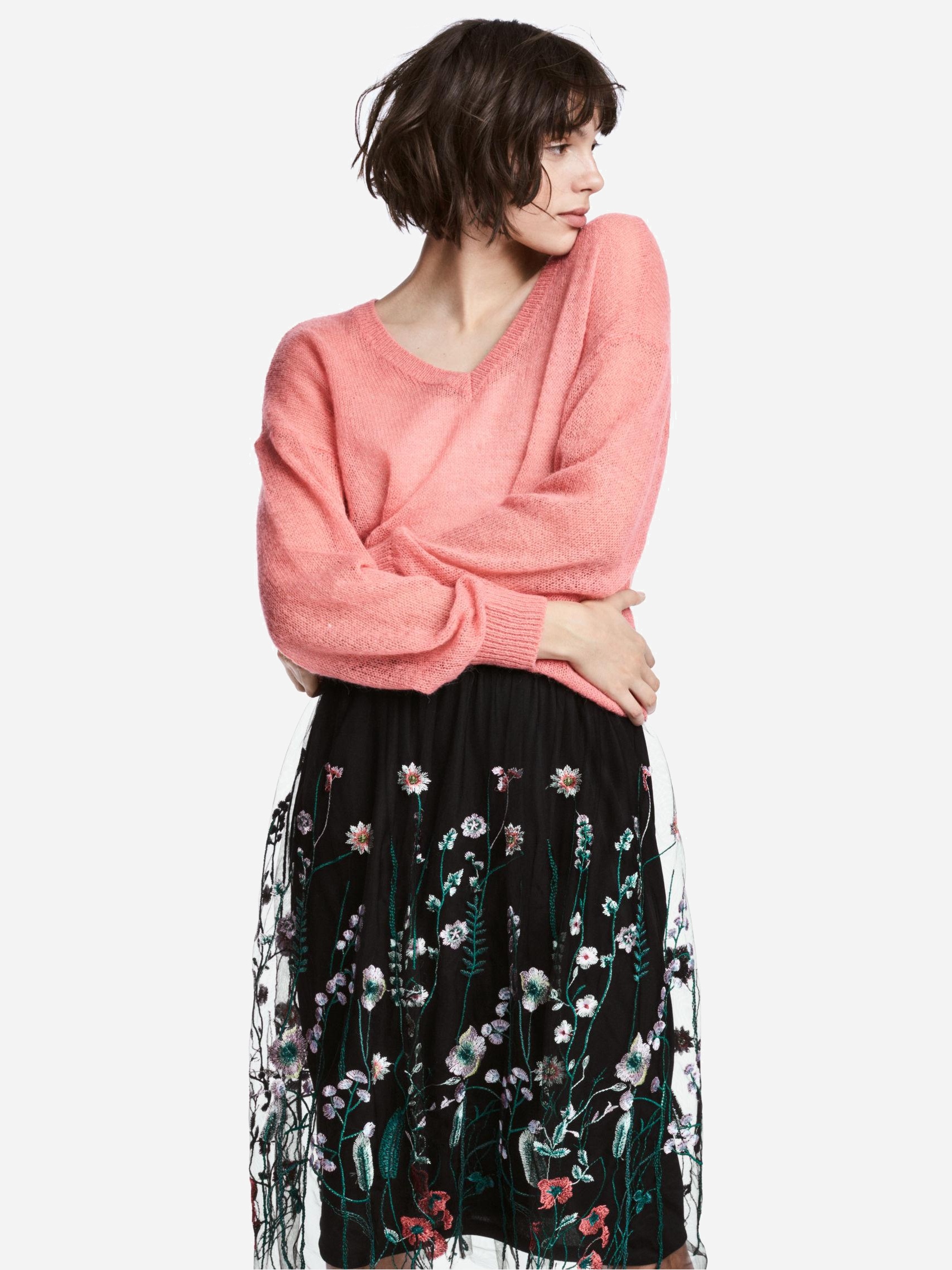 

Пуловер H&M XAZ158506QOIU XL Розовый