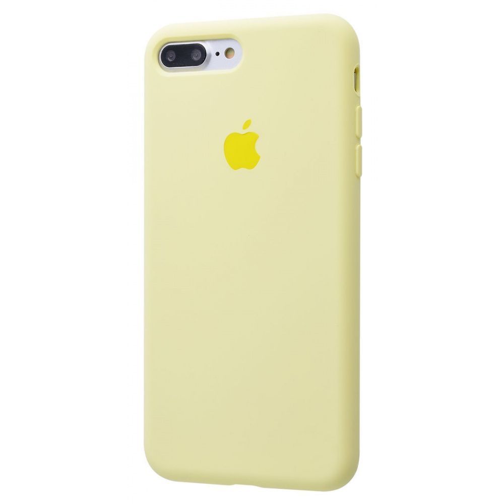 Чехол Silicone Case Full Cover для iPhone 7 Plus/8 Plus mellow_yellow фото, отзывы