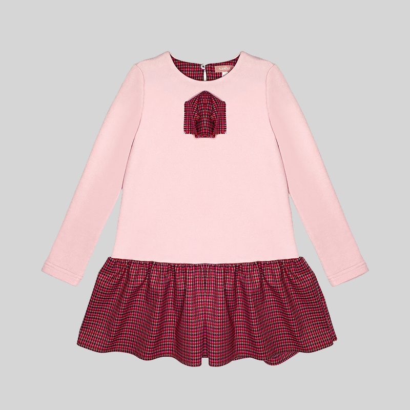 

Платье с длинными рукавами Sasha 4461/3 140 см Розовое