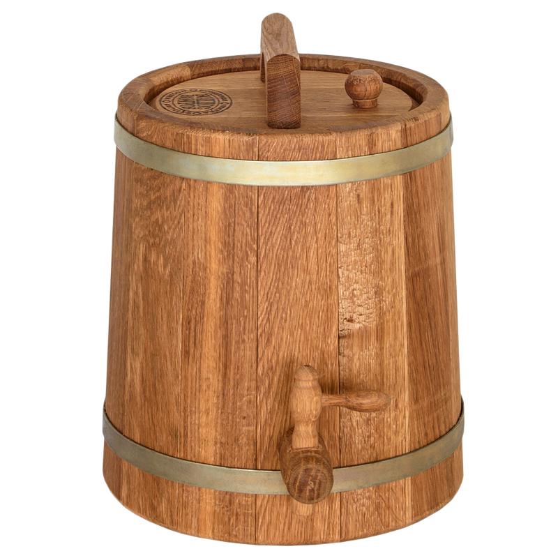 

Бочонок конусный (жбан) Бонпос 5л (оцинкованный обруч) БФ1185