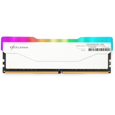 

Модуль памяти для компьютера DDR4 8GB 3200 MHz RGB X2 Series White eXceleram (ERX2W408326A)