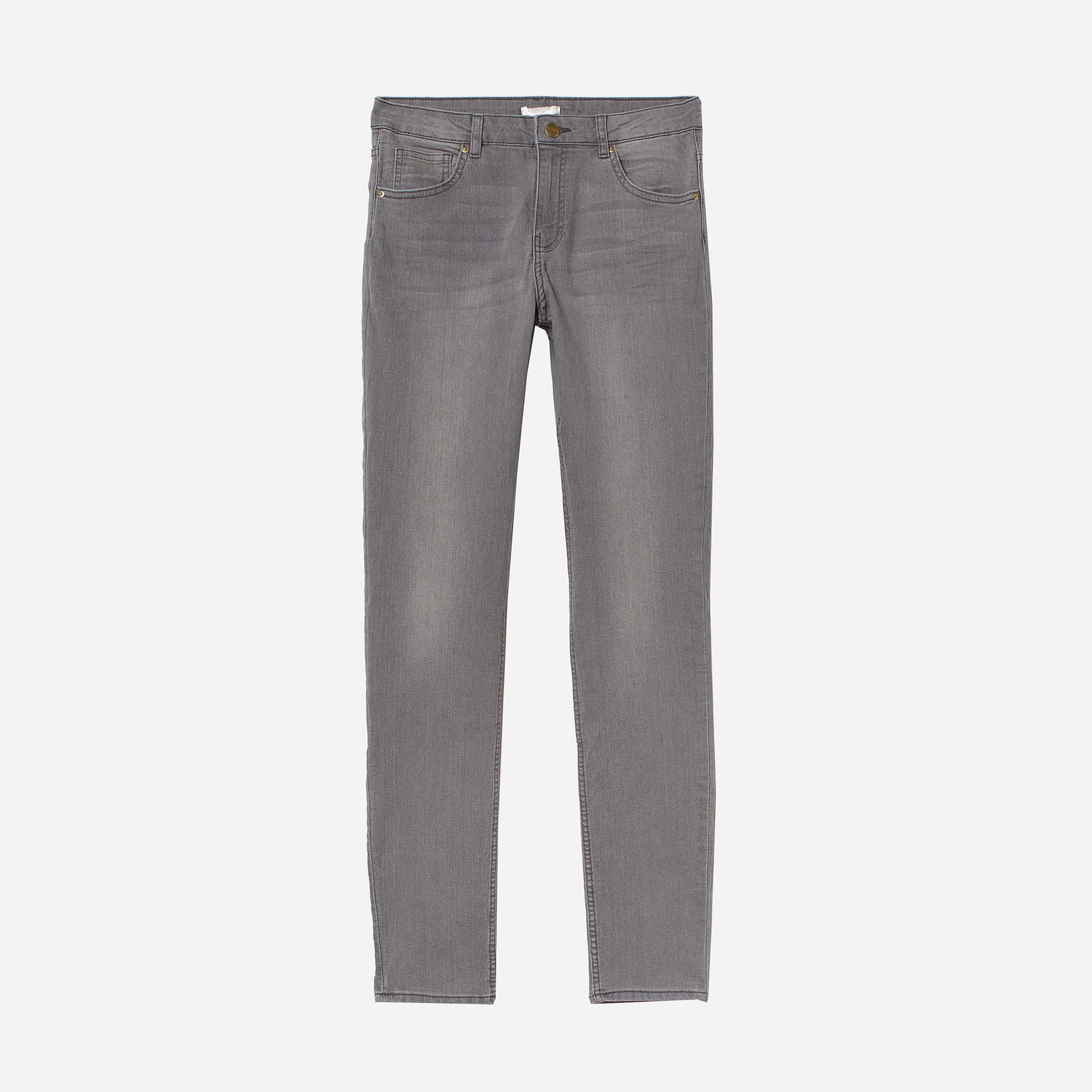 

Джинсы H&M 43442956  Светло-серые, Джинсы H&M 43442956 36 Светло-серые
