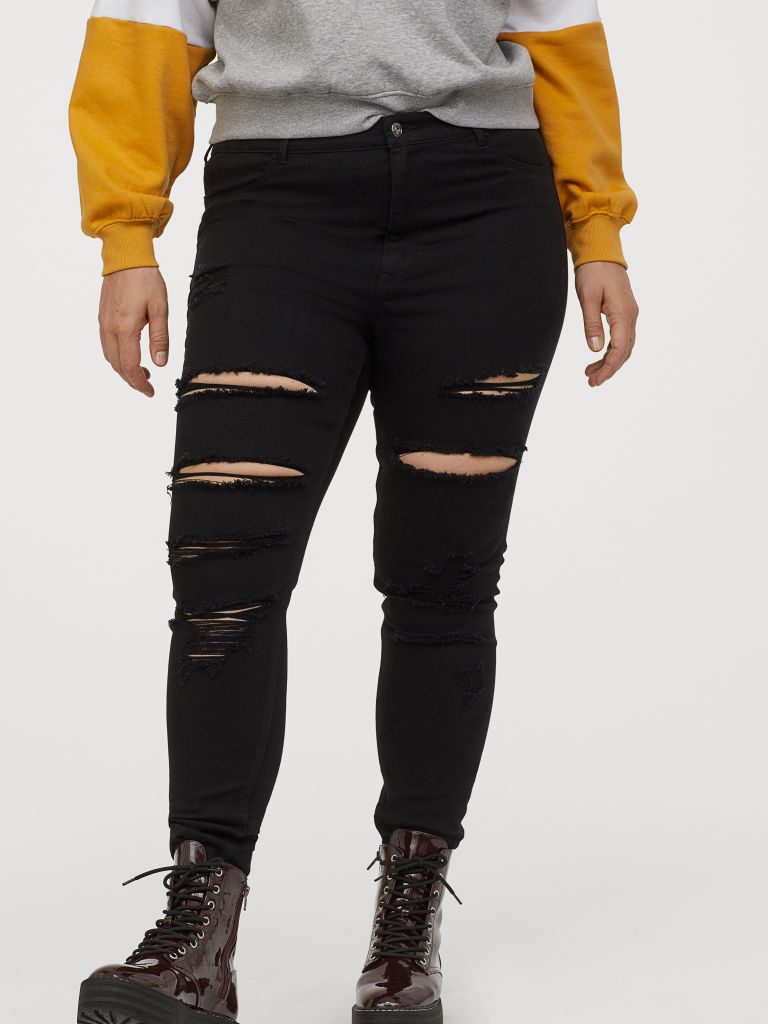 

Джинсы H&M 78036115  Черные, Джинсы H&M 78036115 48/50 Черные