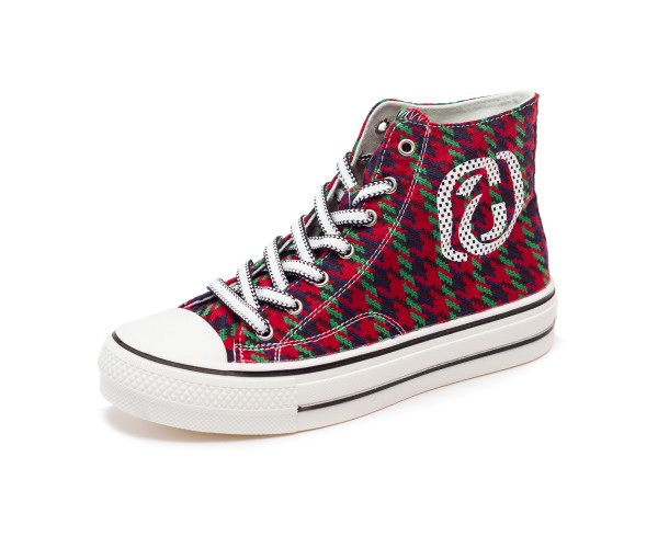 

Кеды Fashion 88-2 красн (36-40) Красный 37