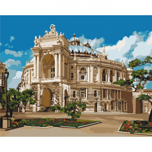 

Картина за номерами Ідейка Музичне серце Одеси 40 x 50 (KHO3566)