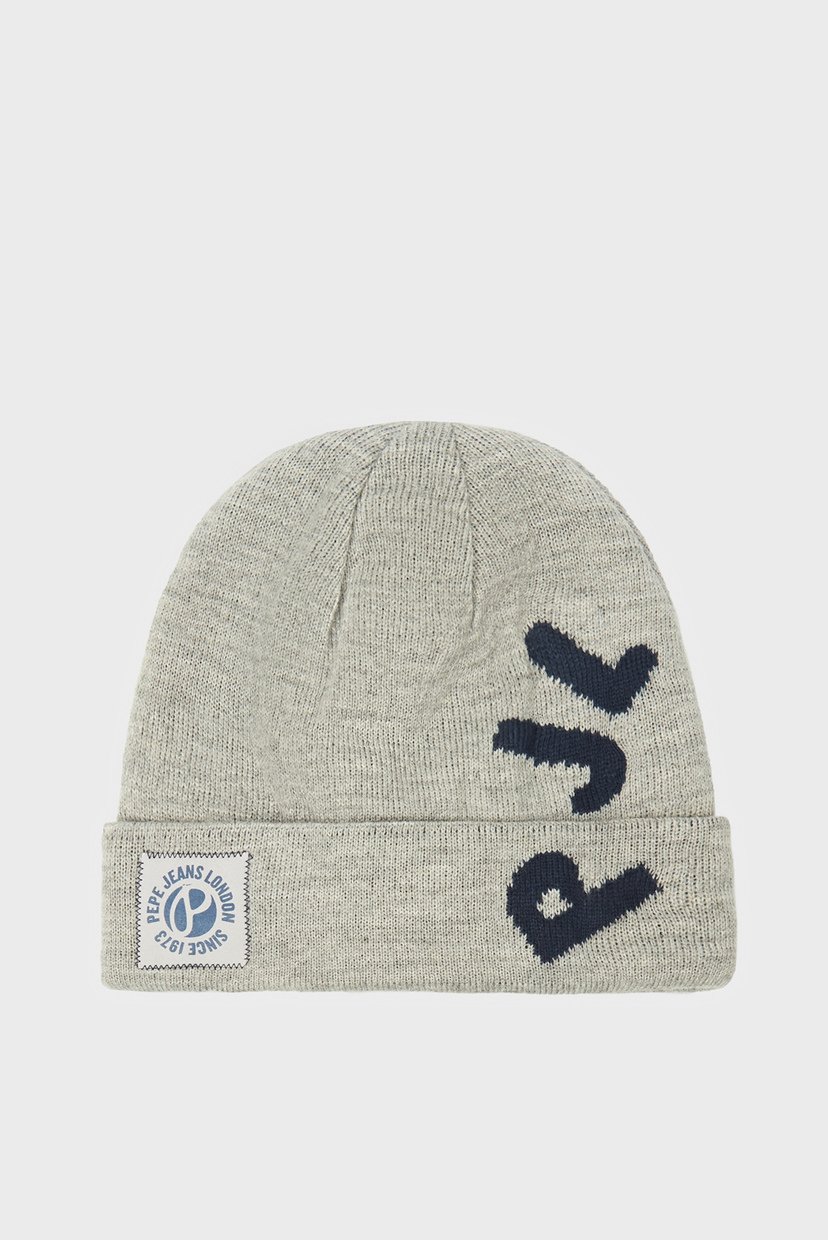 

Мужская серая шапка BARRY Pepe Jeans OS PM040498