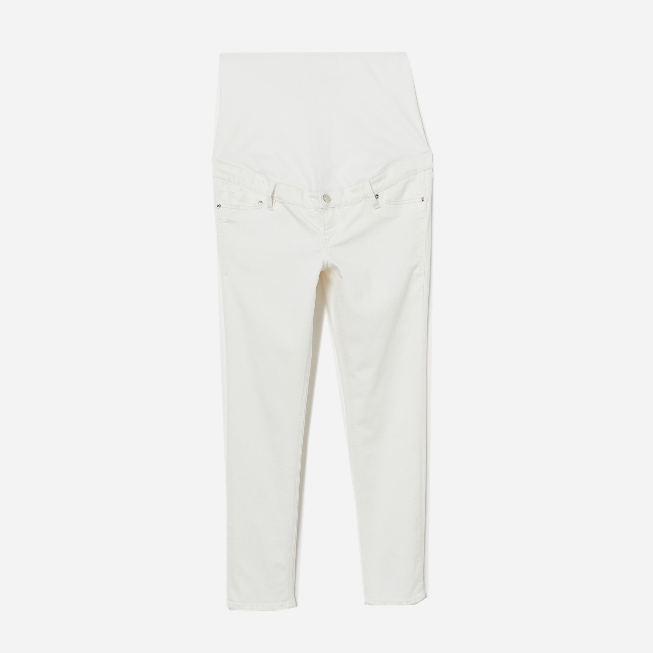 Джинсы для беременных H&M 2105-6055639 Белые, Джинсы для беременных H&M 2105-6055639 38 Белые