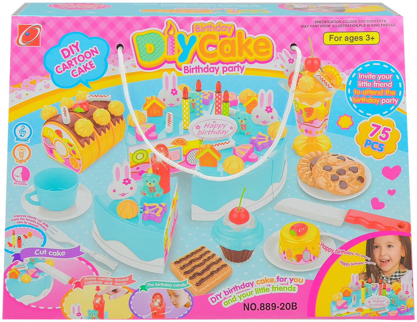 

Игровой набор NoName Десерт (889-20B)