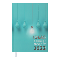 

Щоденник датований 2022 Only, А5, блакитний