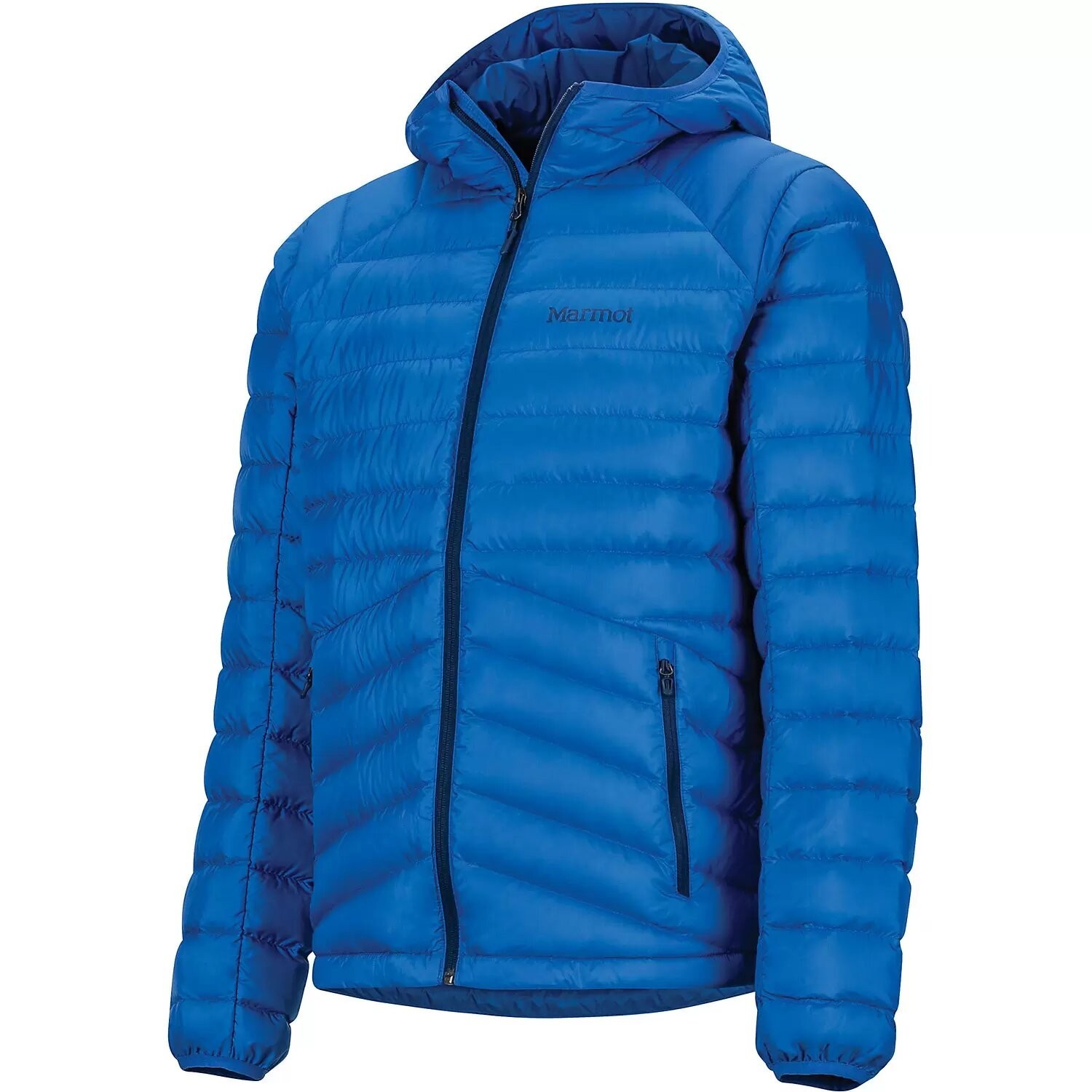 

Пуховик Marmot Highlander Down Hoody (размер Medium, Blue)