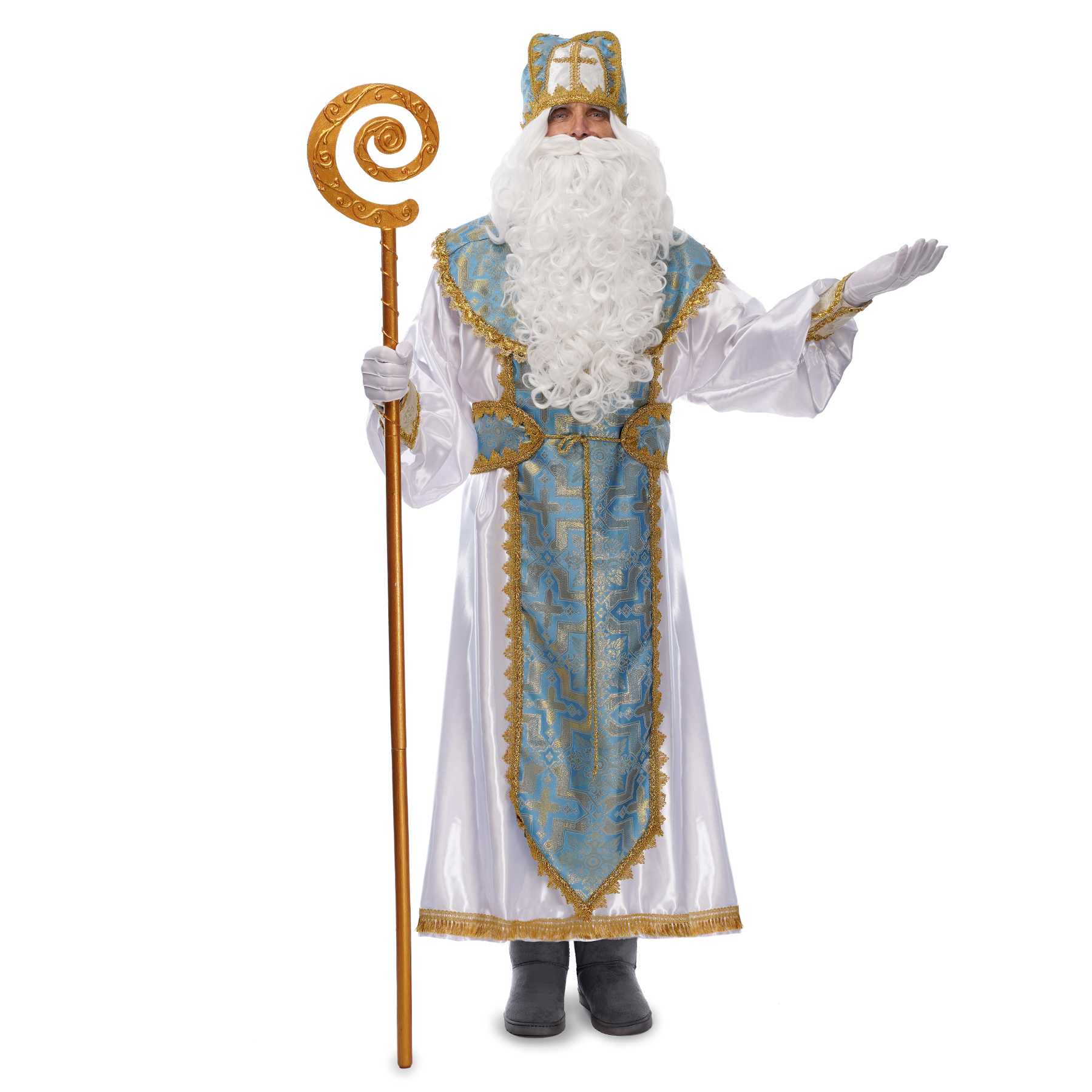 

Костюм Святого Николая Печерский Santa Store Голубой LXL 00165-LXL