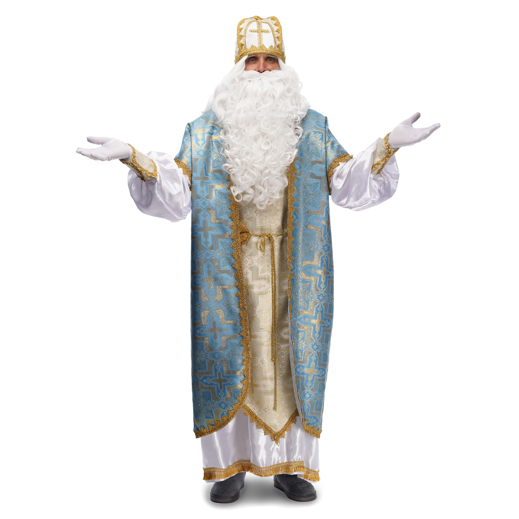 

Костюм Святого Николая Владимирский Santa Store Голубой LXL 00166-LXL