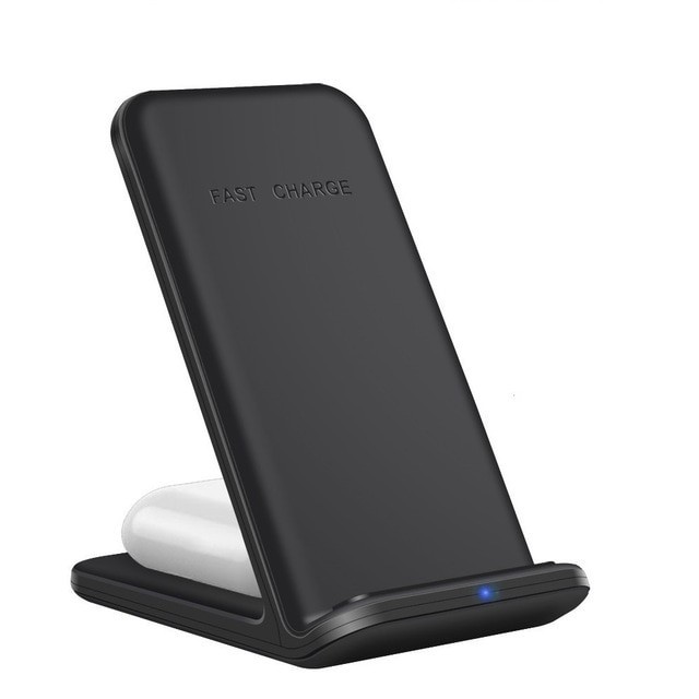 

Беспроводное зарядное устройство Qi 15 Вт для iPhone 12 11 Pro XS MAX XR X 8 AirPods
