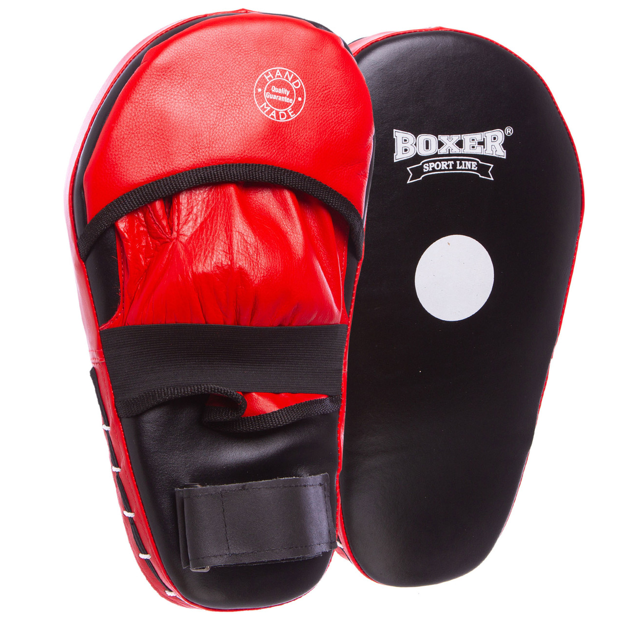 

Лапа Прямая удлиненная для бокса и единоборств BOXER 2007-01 40х21х4,5см 2шт (красная)