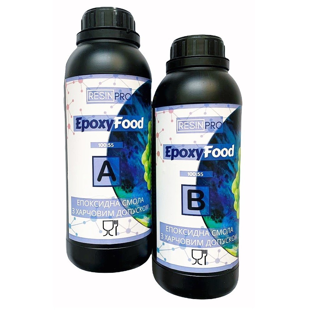 

Эпоксидная смола с пищевым допуском EpoxyFood Resin Pro, 800 г (5050012)