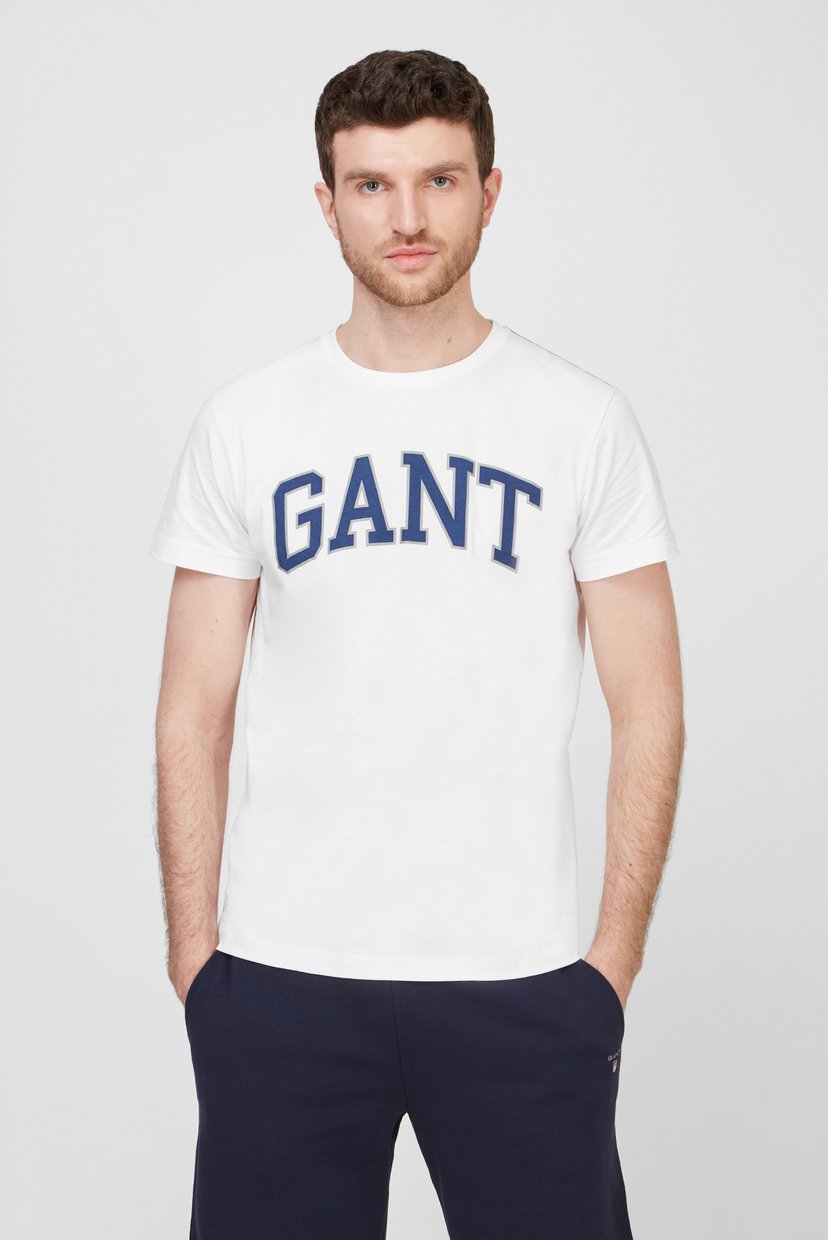 

Мужская белая футболка ARCH OUTLINE Gant  2003007, Мужская белая футболка ARCH OUTLINE Gant S 2003007