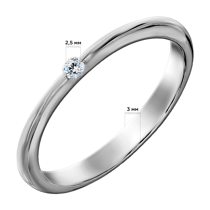 

Кольцо Diamant К3121б 17.0