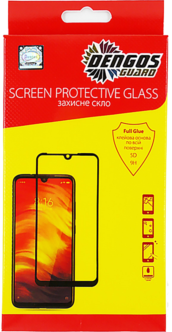 

Защитное стекло DENGOS для Samsung Galaxy A51/A52 Black (TGFGP-27)