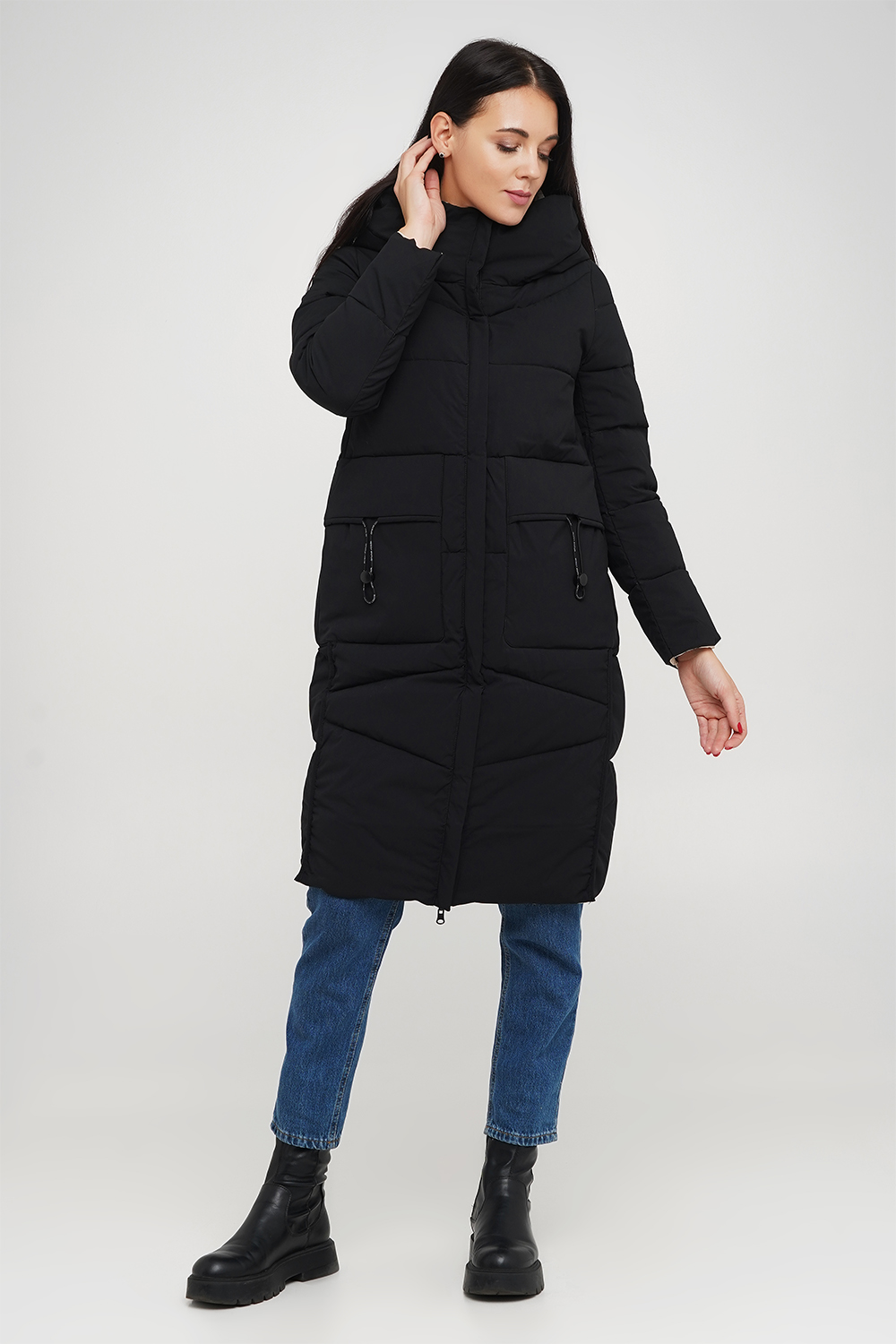 

Куртка зимняя Towmy 3317 черный 018 XL (р)