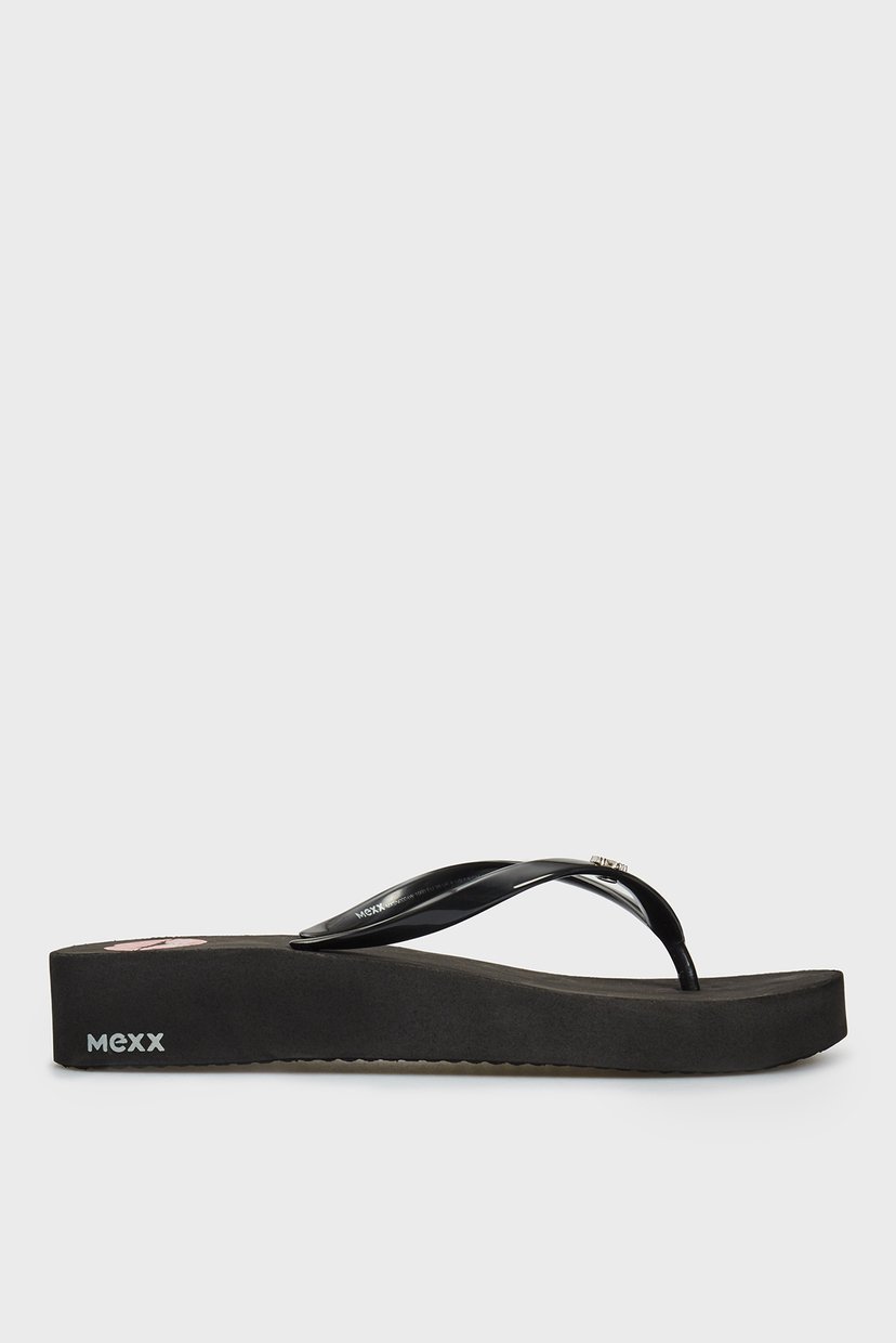

Женские черные вьетнамки Gustina Mexx 39 MXSN0004W