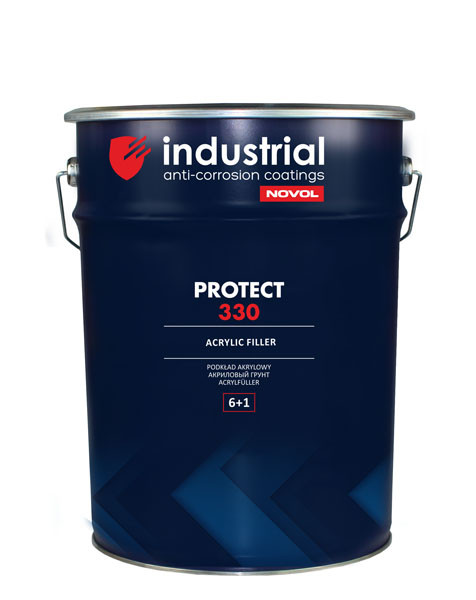 

Двухкомпонентный универсальный грунт Novol 6:1 Industrial Protec 330 Серый 10 л