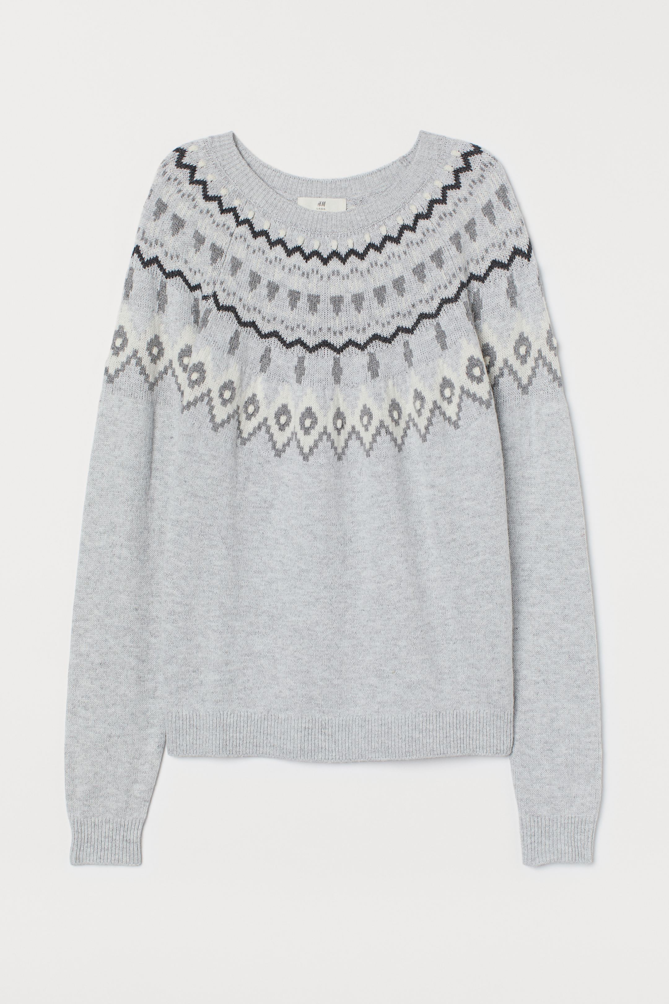 

Джемпер H&M S серый 7503970