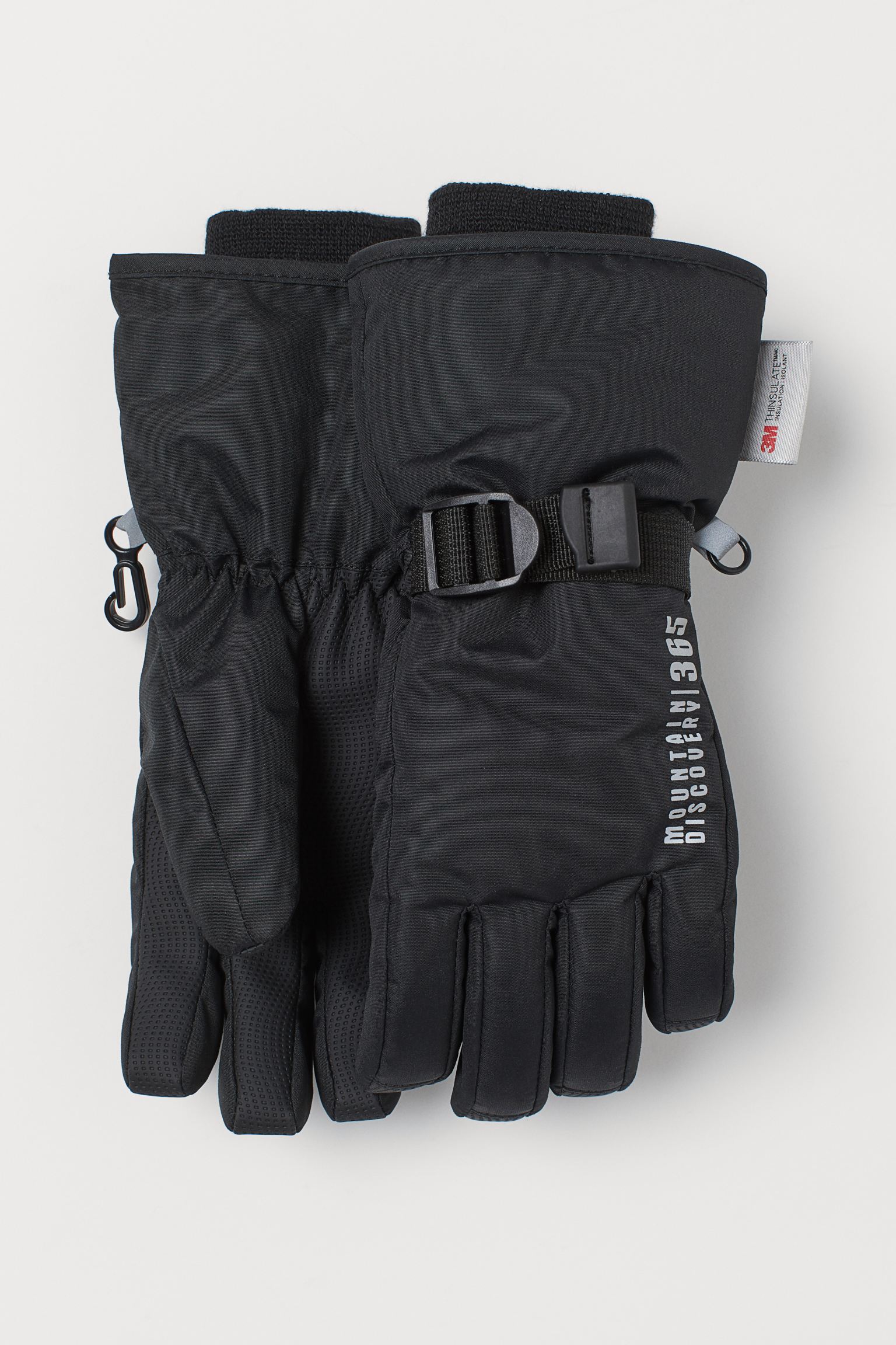 

Лыжные перчатки H&M 110 116см черный 19106947366333365